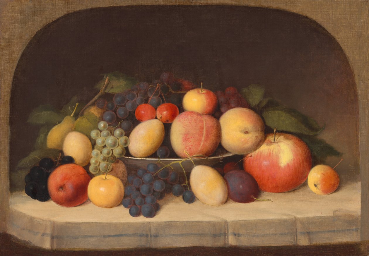 Natureza morta de frutas de Robert Seldon Duncanson