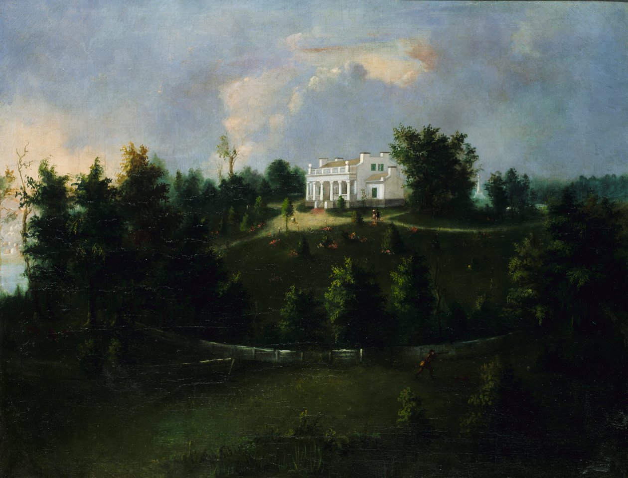 Monte Saudável, Ohio, 1844. de Robert Seldon Duncanson