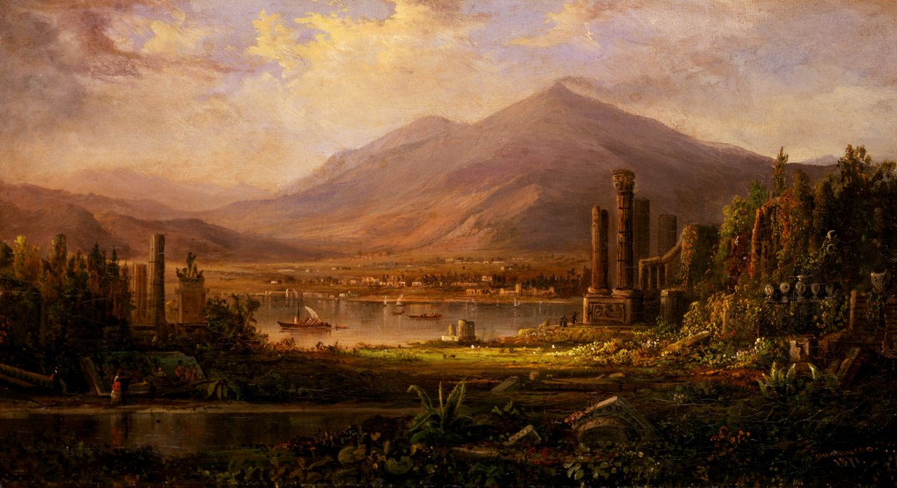 Pompeia, 1871. de Robert Seldon Duncanson