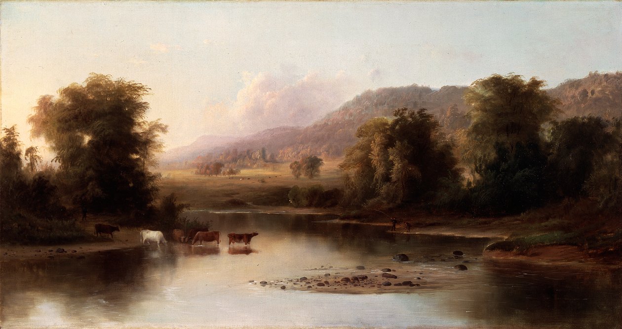 Vista do Rio St. Anne de Robert Seldon Duncanson