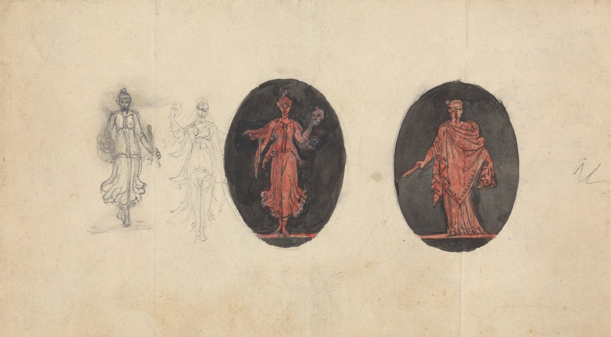 Desenhos Alegóricos para Medalhas de Robert Smirke