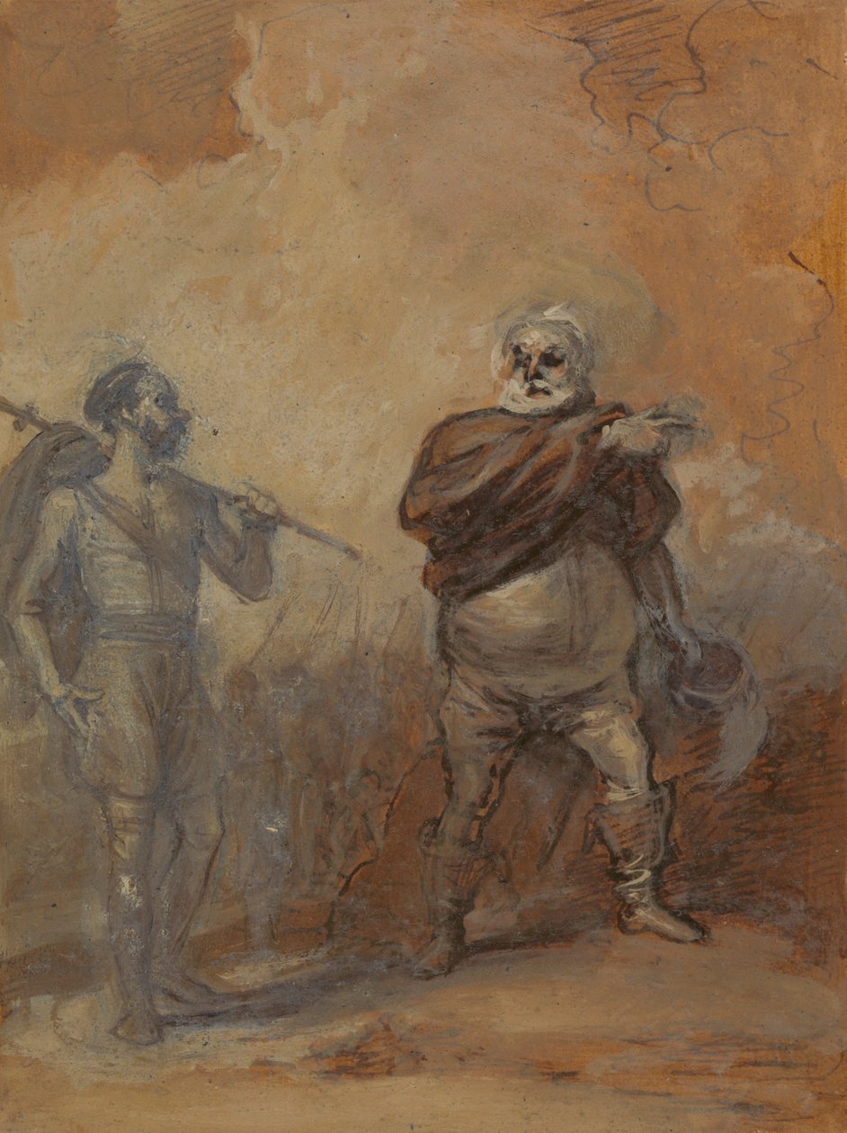 Bardolph de Instrução de Falstaff de Robert Smirke