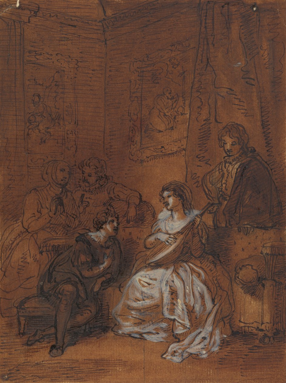 [Uma de] Ilustrações para Shakespeare de Robert Smirke