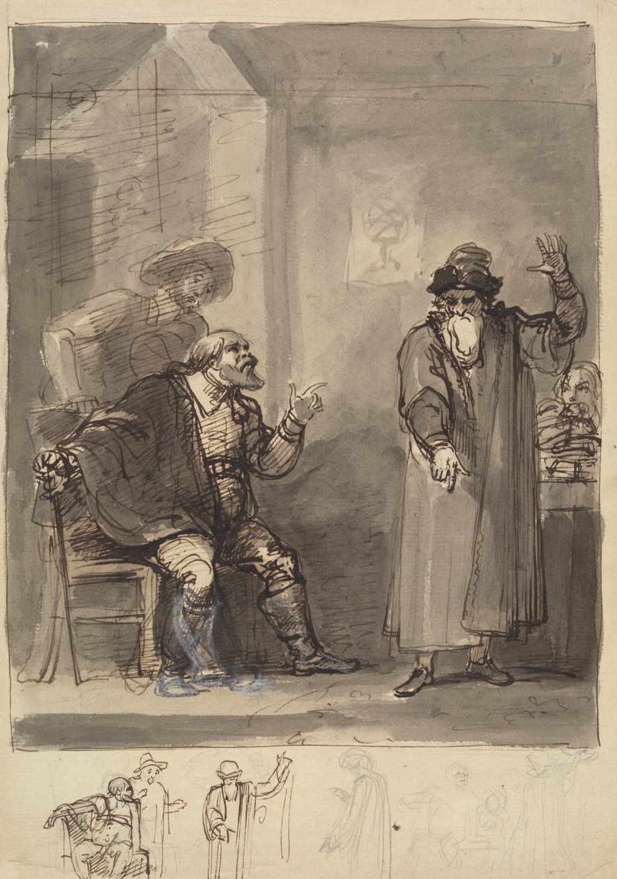 [Uma de] Ilustrações para Shakespeare de Robert Smirke