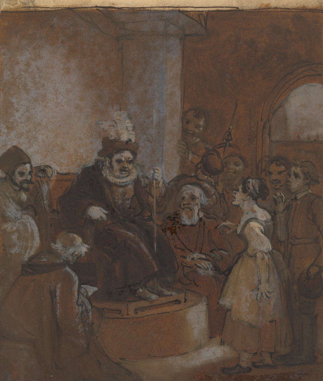 [Uma de] Ilustrações para Shakespeare de Robert Smirke