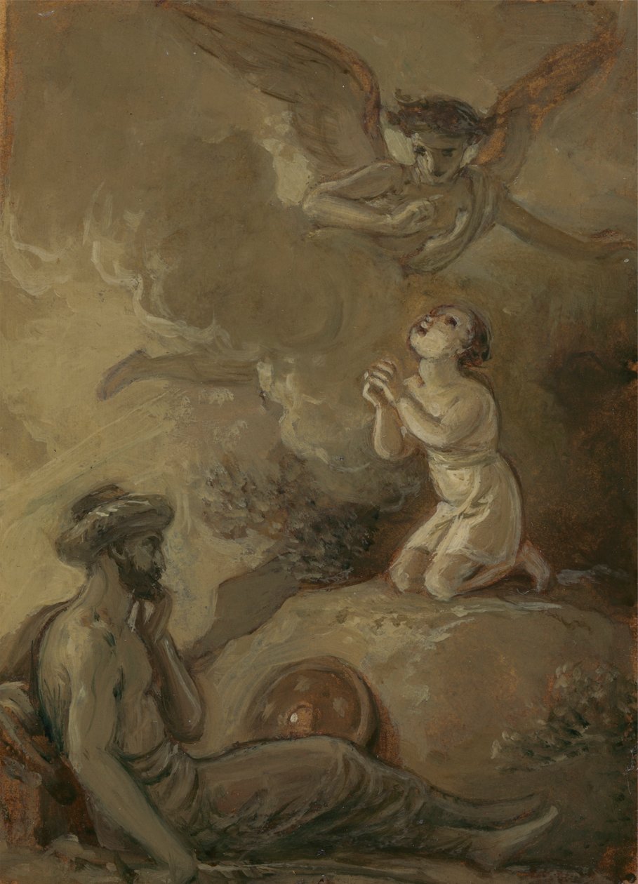 Cenas de um romance oriental [Noites Árabes] de Robert Smirke