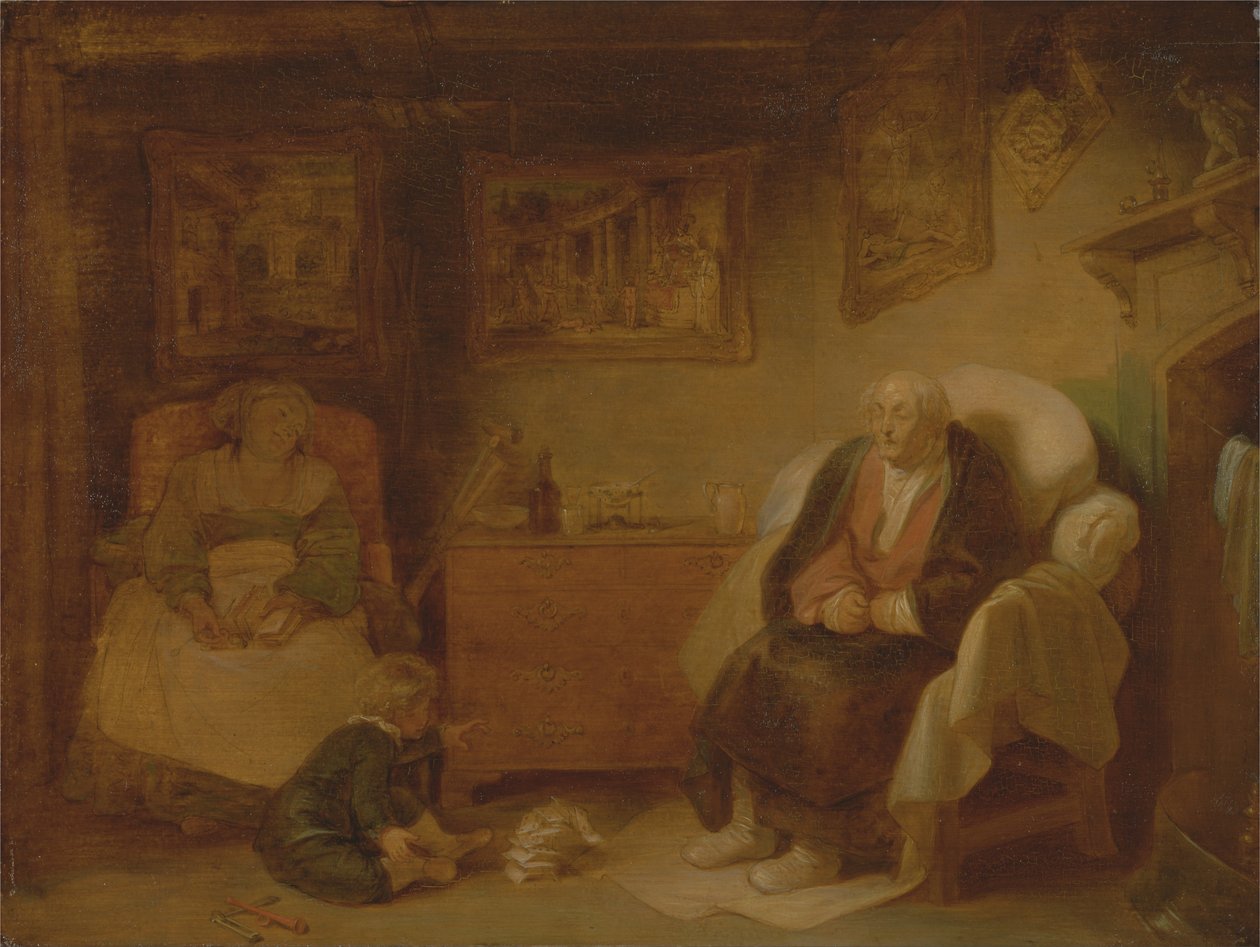Segunda Infância, &39;Como Você Gostar&39;, II, vii de Robert Smirke