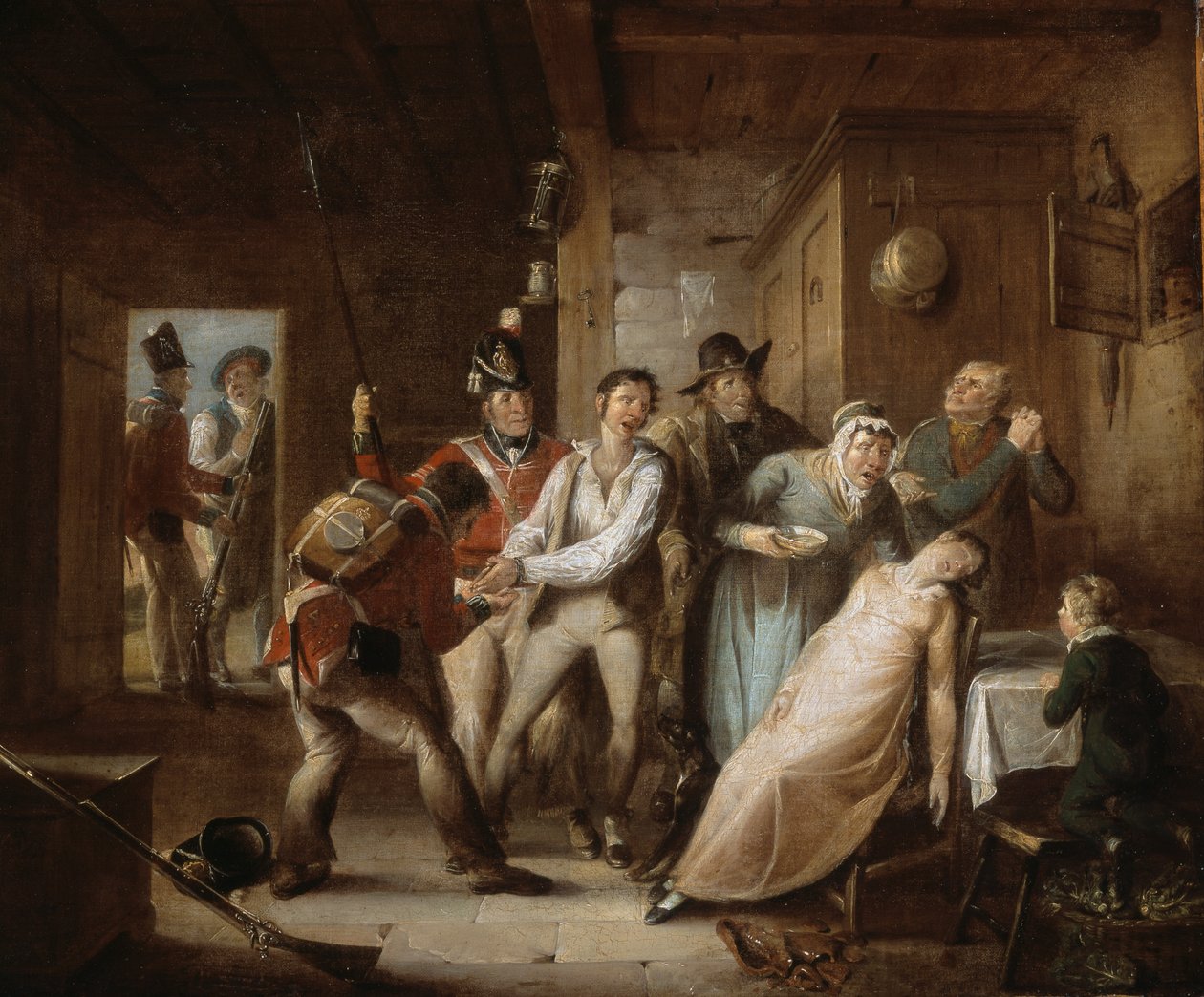 O Desertor Apreendido de Robert Smirke
