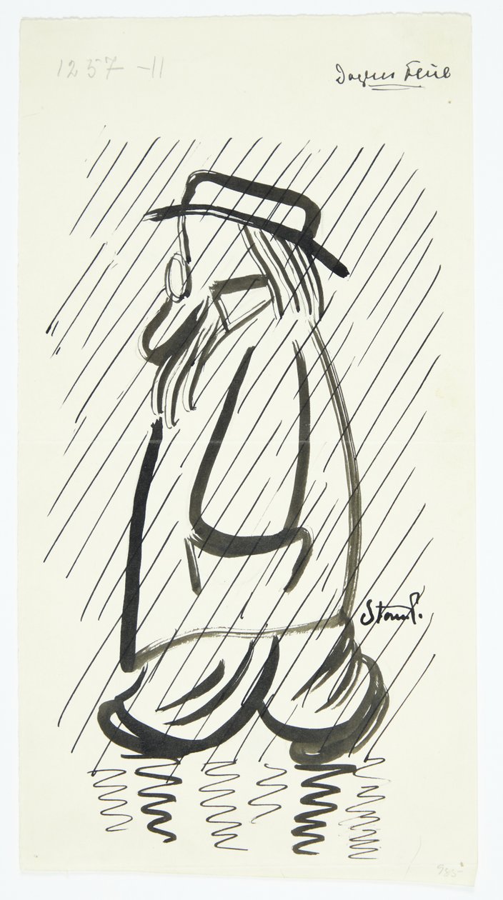 Folha para "Mosca do Dia" de Robert Storm Petersen