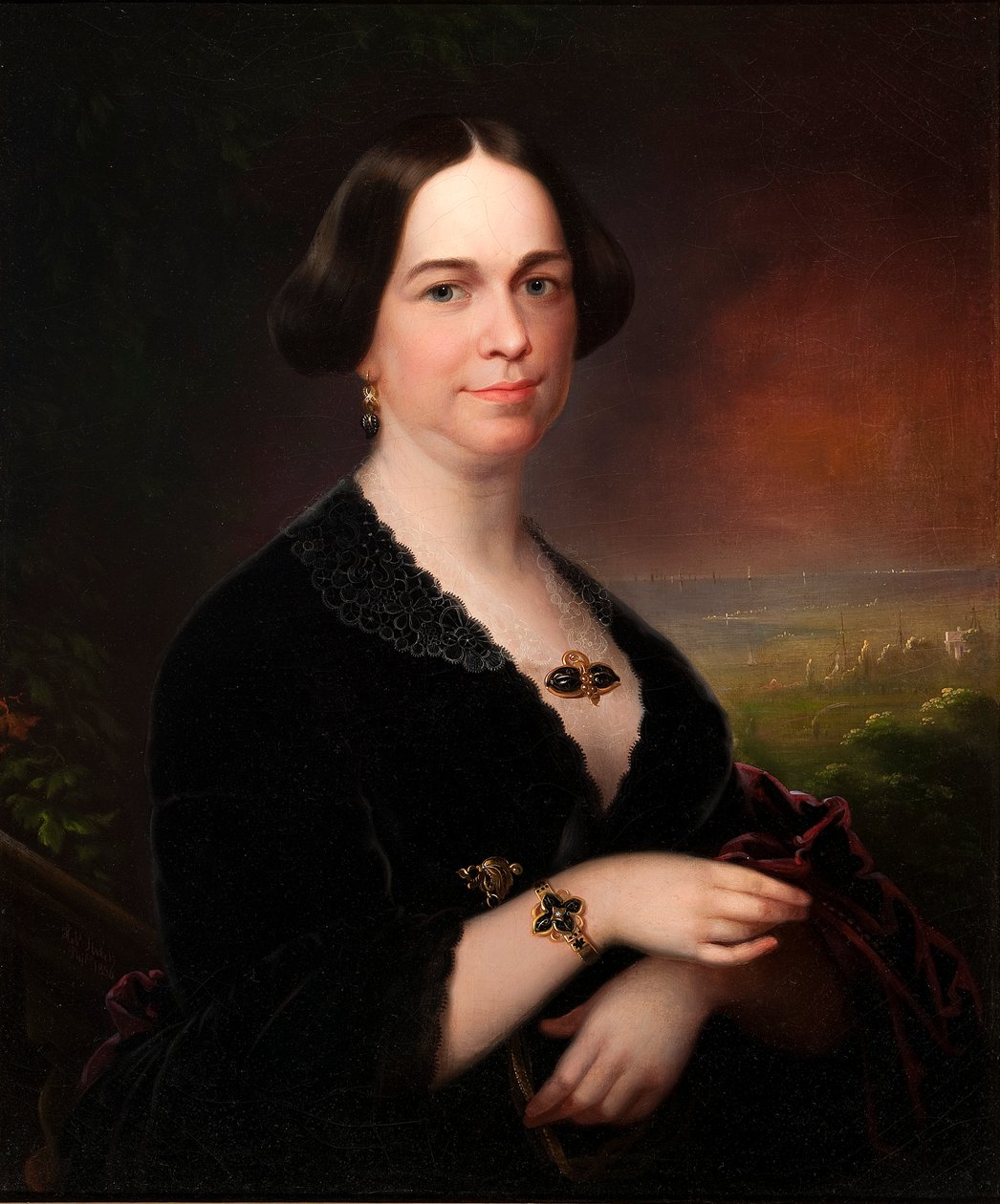 Sally Ann Ross Paynter (óleo sobre tela) de Robert Street