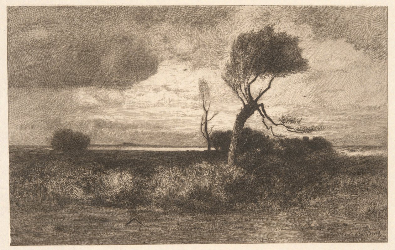 Perto da costa de Robert Swain Gifford