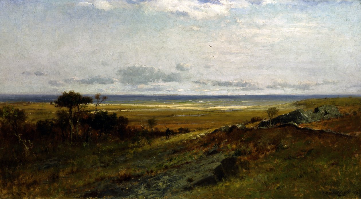 Perto do Oceano, 1879. de Robert Swain Gifford