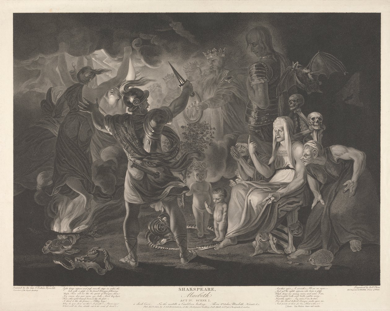Shakespeare, Lei Macbeth IV, Cena I de Robert Thew