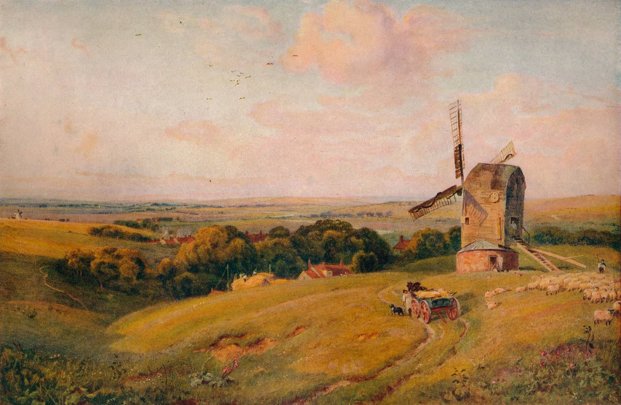 Alfriston Mill, c1886, 1938 de Robert Thorne Waite