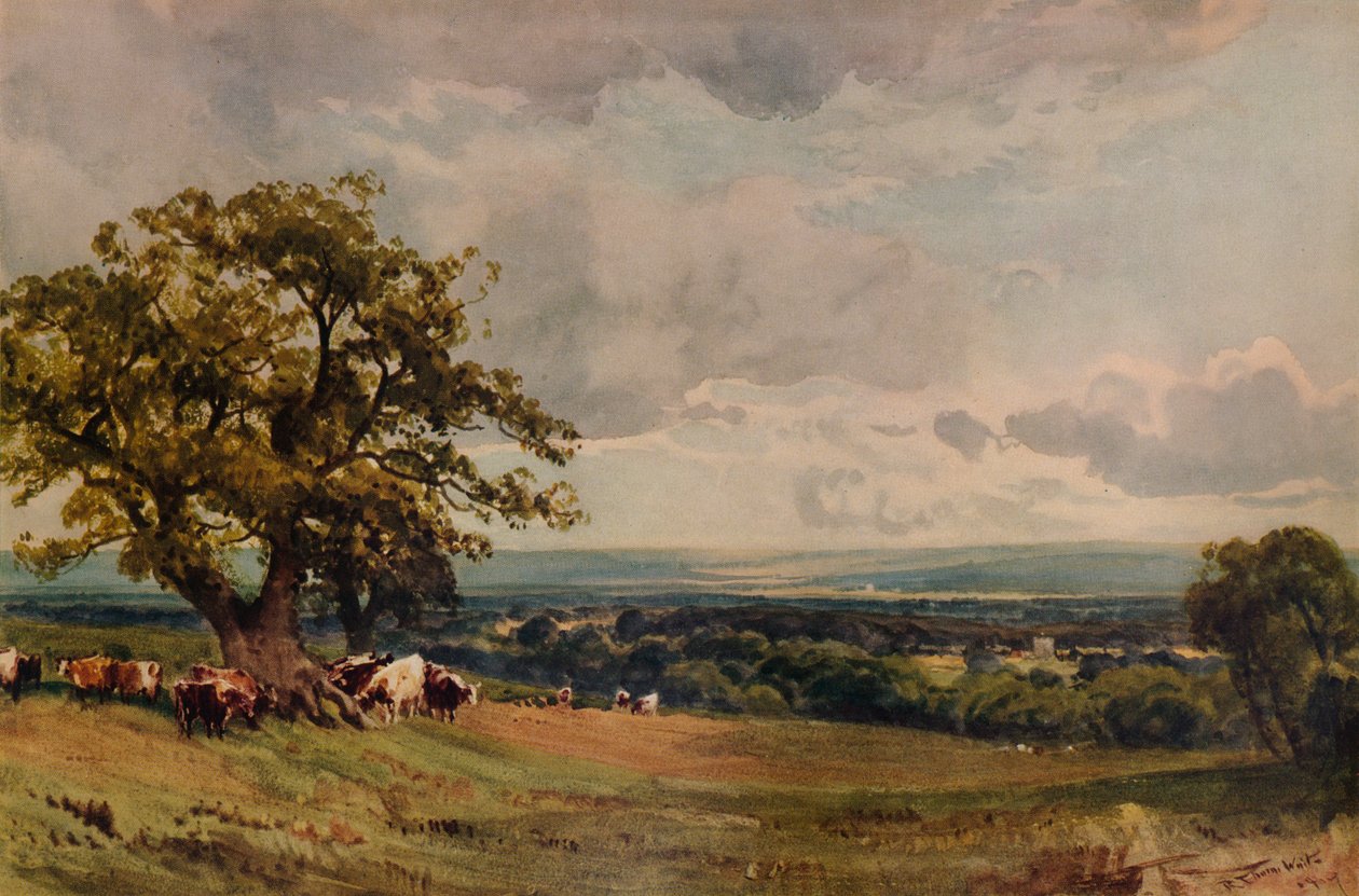 Próximo a Ashford, Kent, 1907, 1938 de Robert Thorne Waite