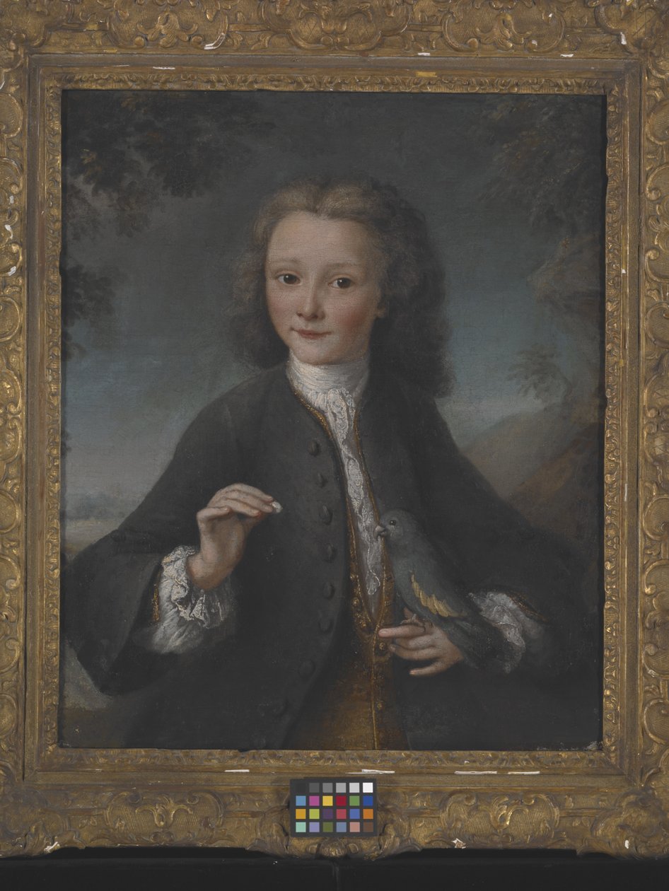 Voltaire Aos 13 anos de idade (óleo sobre tela) de Robert Tournieres