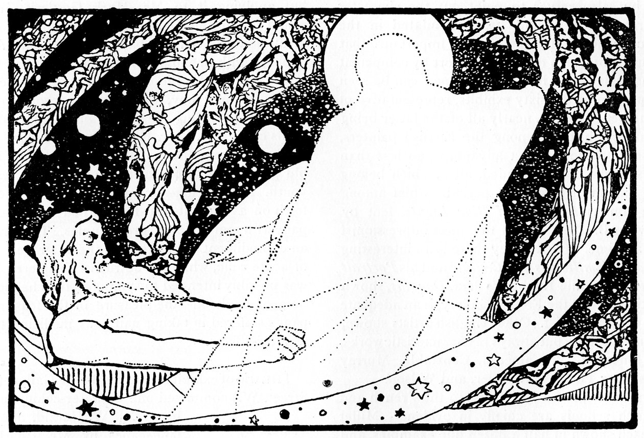 Desenho para o Livro de Jó, 1913. de Robert Traill Rose
