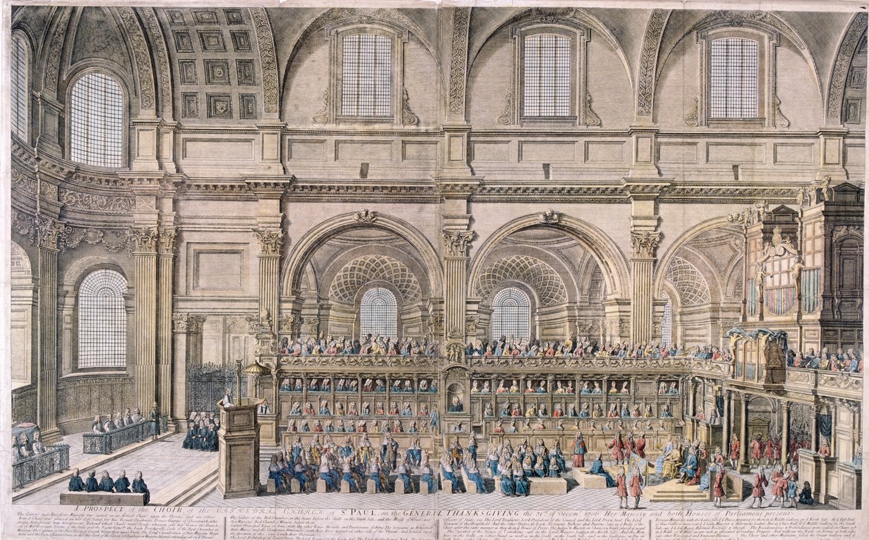 Catedral de São Paulo, Londres, 1706, 1707 de Robert Trevitt