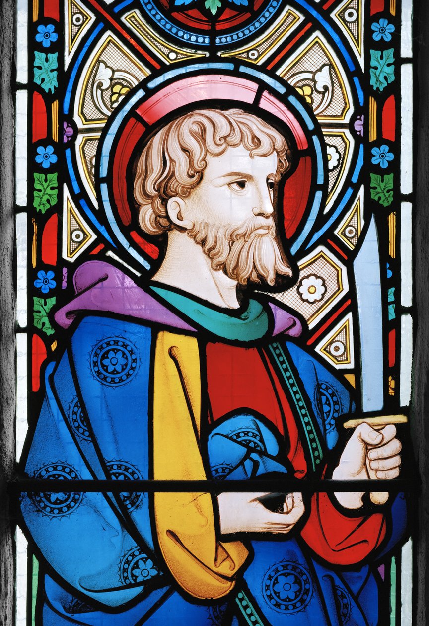 São Bartolomeu, 1862 (vitral) de Robert Turnill Bayne