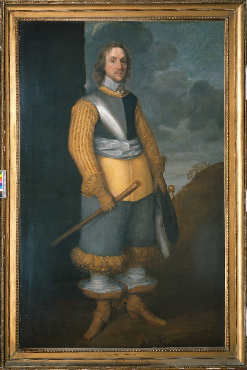 Oliver Cromwell, c.1649-50 (óleo sobre tela) de Robert Walker