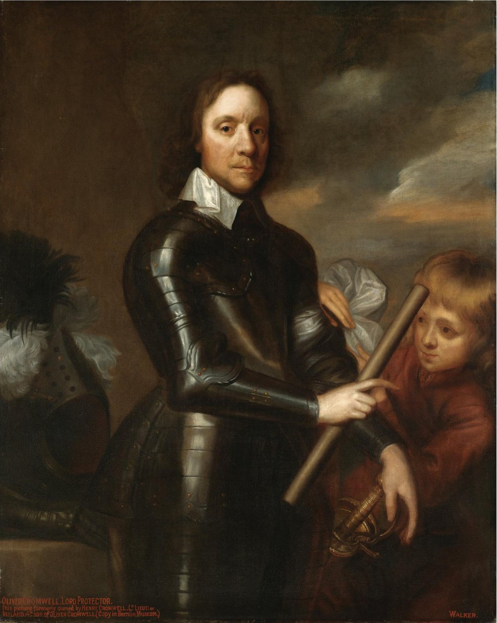 Retrato de Oliver Cromwell 1599-1658 de Robert Walker