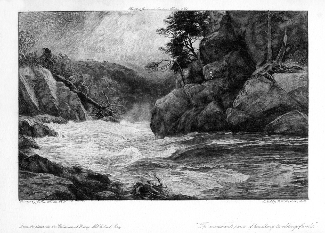 Glen Affaric, 1903. de Robert Walker Macbeth
