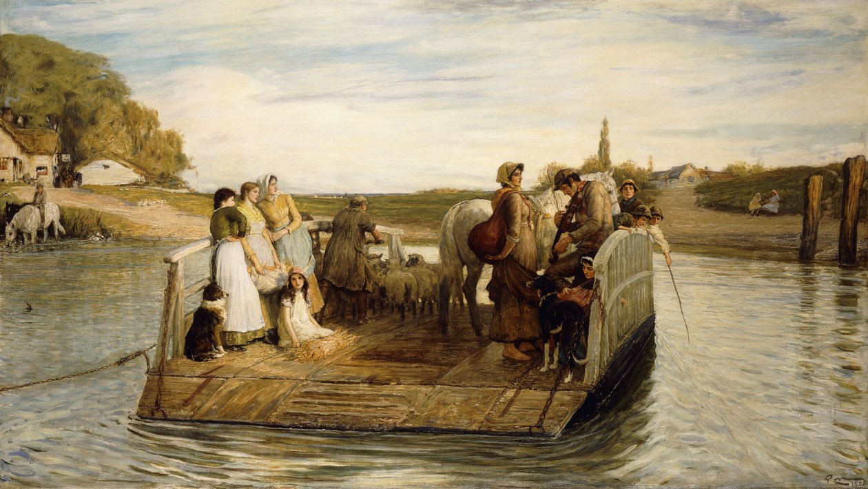 O Ferry, 1881 de Robert Walker Macbeth