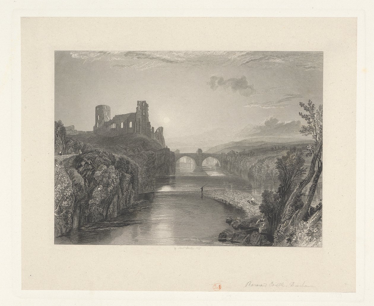 Castelo Barnard, Durham de Robert Wallis