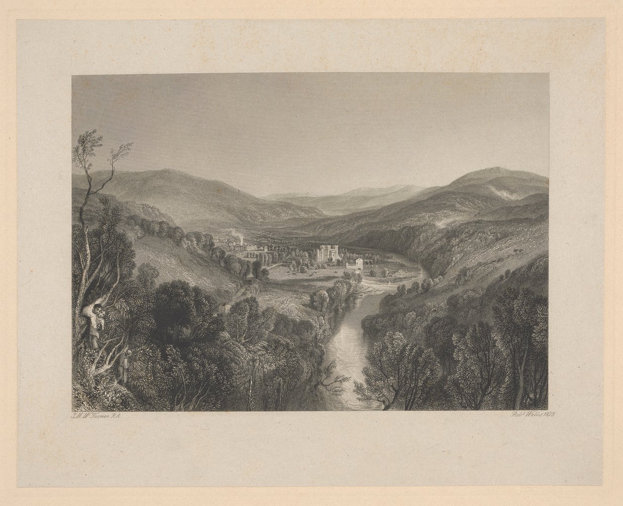 Abadia de Buckfastleigh, Devonshire de Robert Wallis
