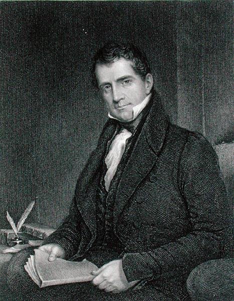 Theodoric Romeyn Beck (1791-1855) gravado por John Francis Eugene Prud