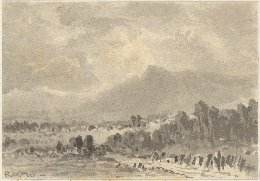Paisagem - Rochas e Montanhas de Robert Walter Weir
