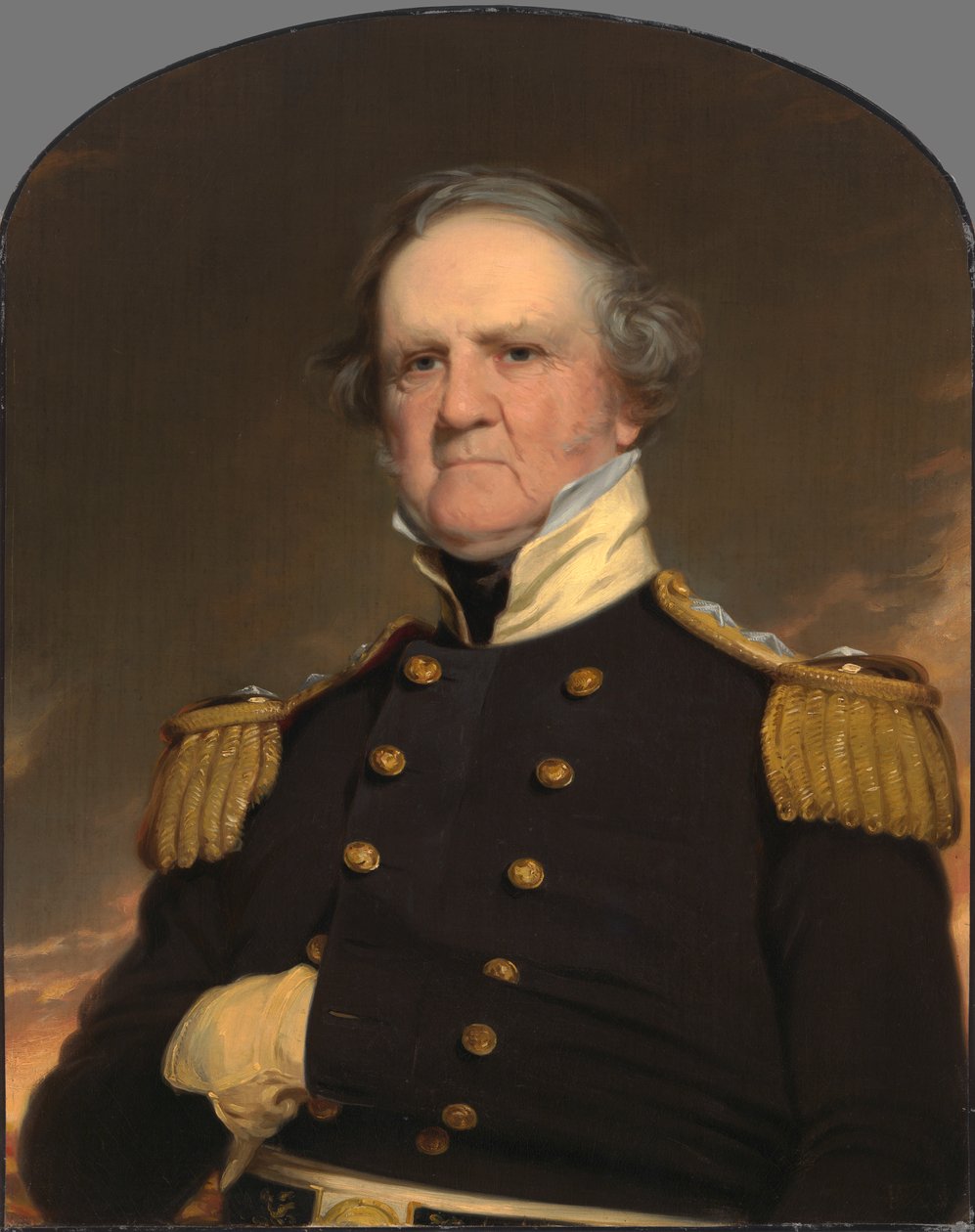 Winfield Scott, c. 1855. de Robert Walter Weir