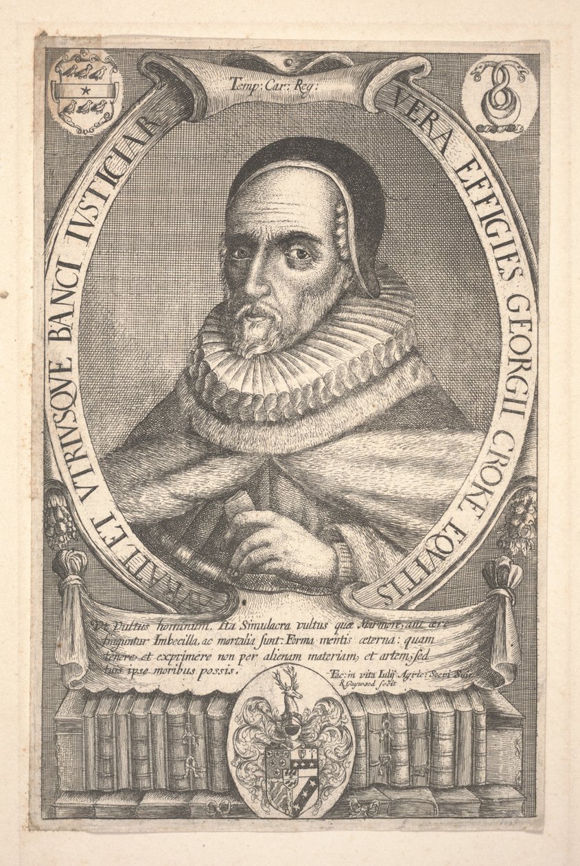 Sir George Croke (gravura) de Robert White