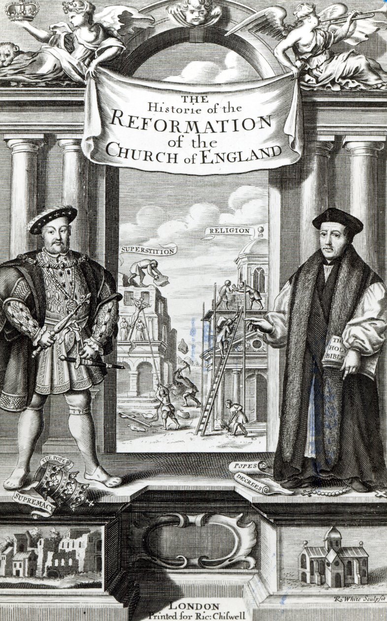 Título da &39;A História da Reforma da Igreja da Inglaterra&39; de Robert White