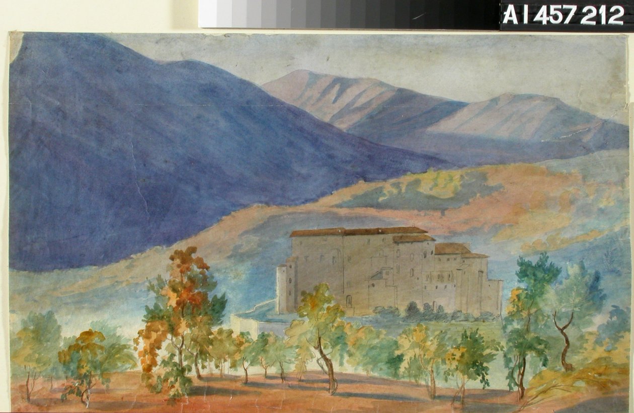 Subiaco, Rocca Abbaziale de Robert Wilhelm Ekman