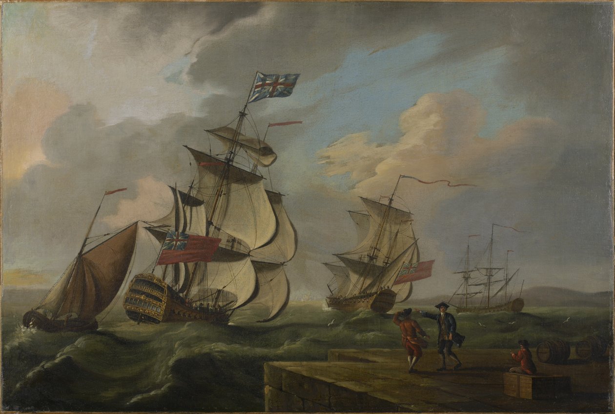 O HMS "Sutherland" parte de Nova Iorque para Halifax de Robert Wilkins
