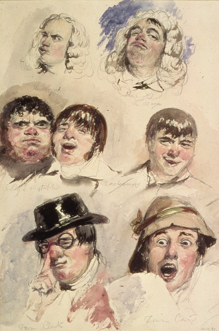 Folha de Estudos de Sete Cabeças de Robert William Buss