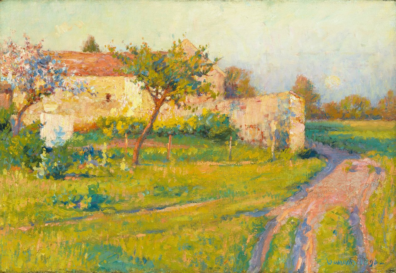 Primavera na França, 1890. de Robert William Vonnoh