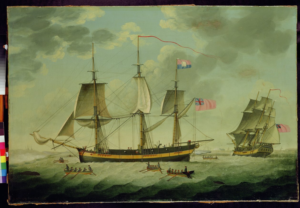 Baleeiros no Ártico de Robert Willoughby
