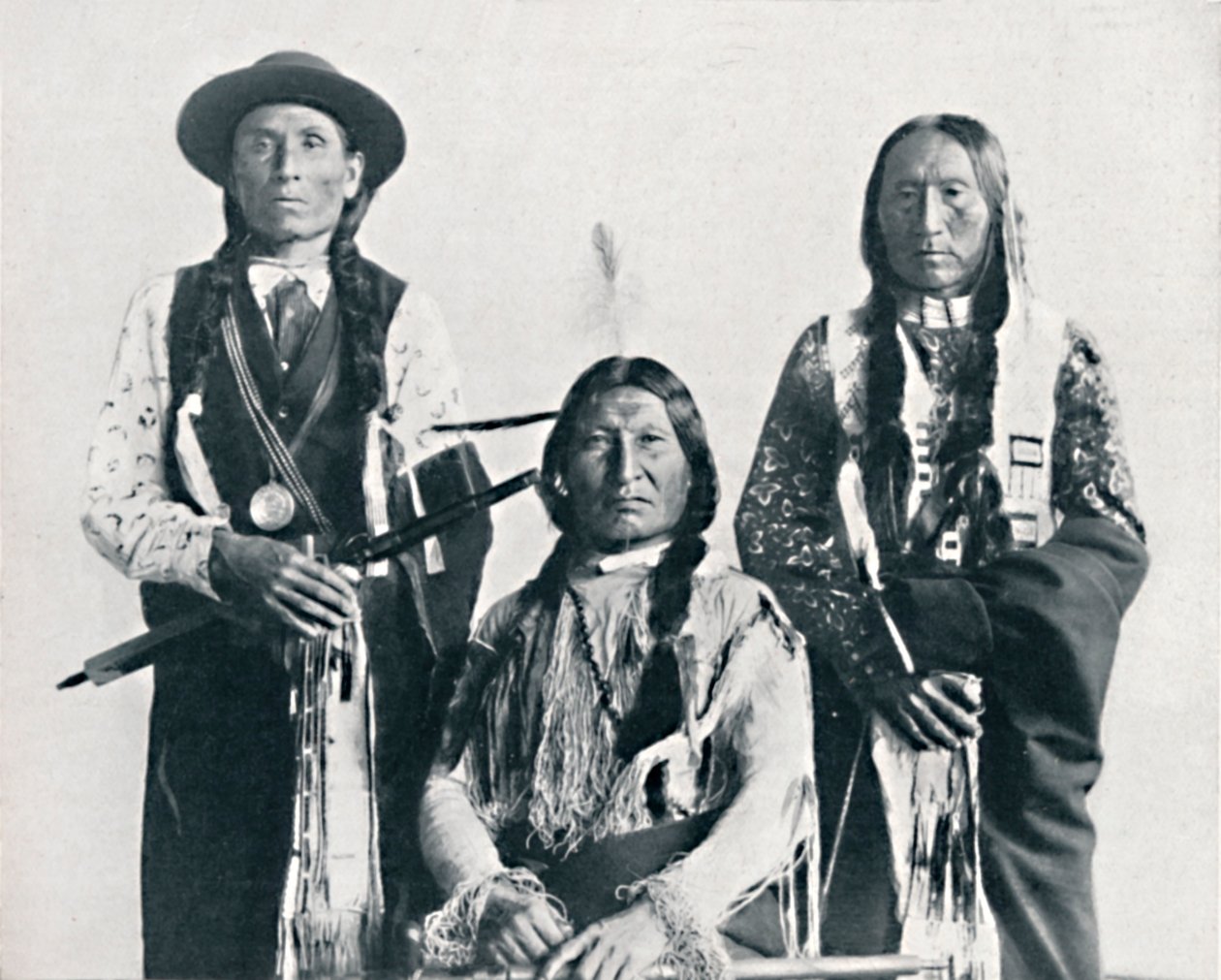 Um Grupo de Algonquins, 1912 de Robert Wilson Shufeldt