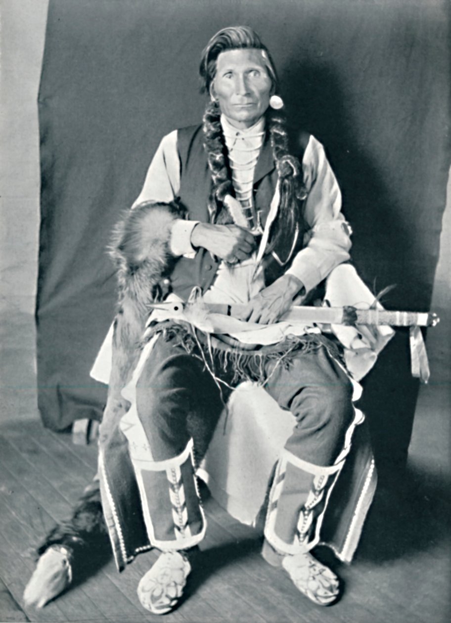 Um índio sahaptin, 1912 de Robert Wilson Shufeldt