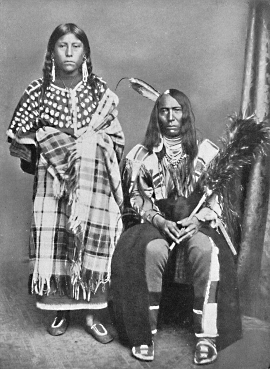 Um chefe Sioux e sua garra, 1912 de Robert Wilson Shufeldt
