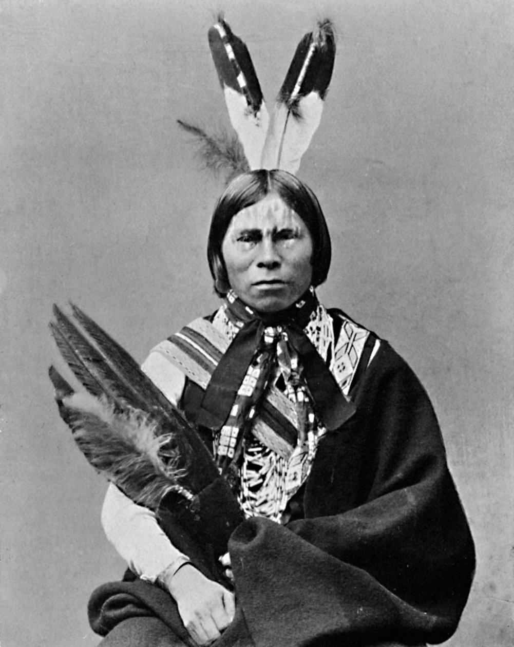 Um índio Algonquin, 1912 de Robert Wilson Shufeldt