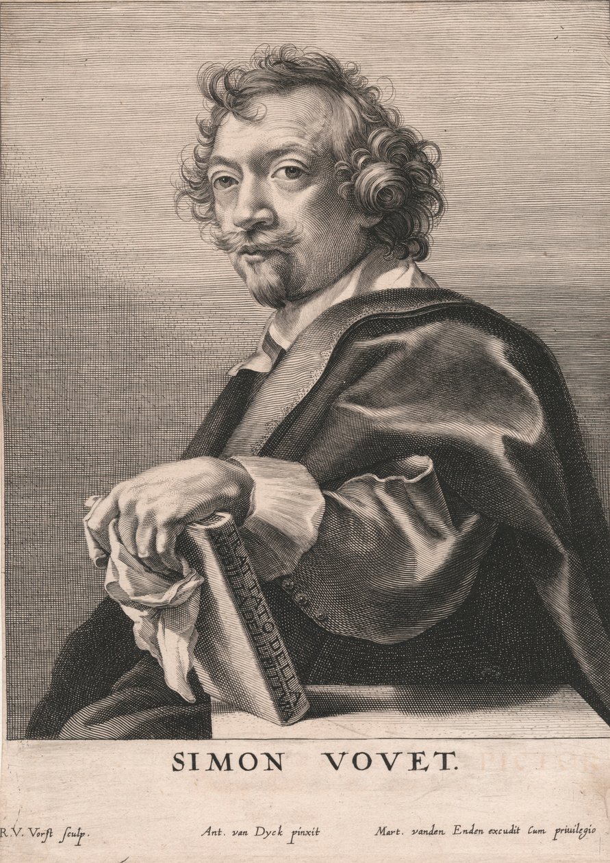 Simon Vouet de Robert van Voerst