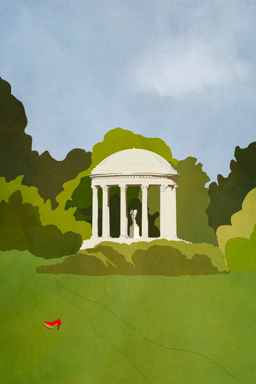 Gazebo do jardim, 2023 (digital) de Roberta Murray