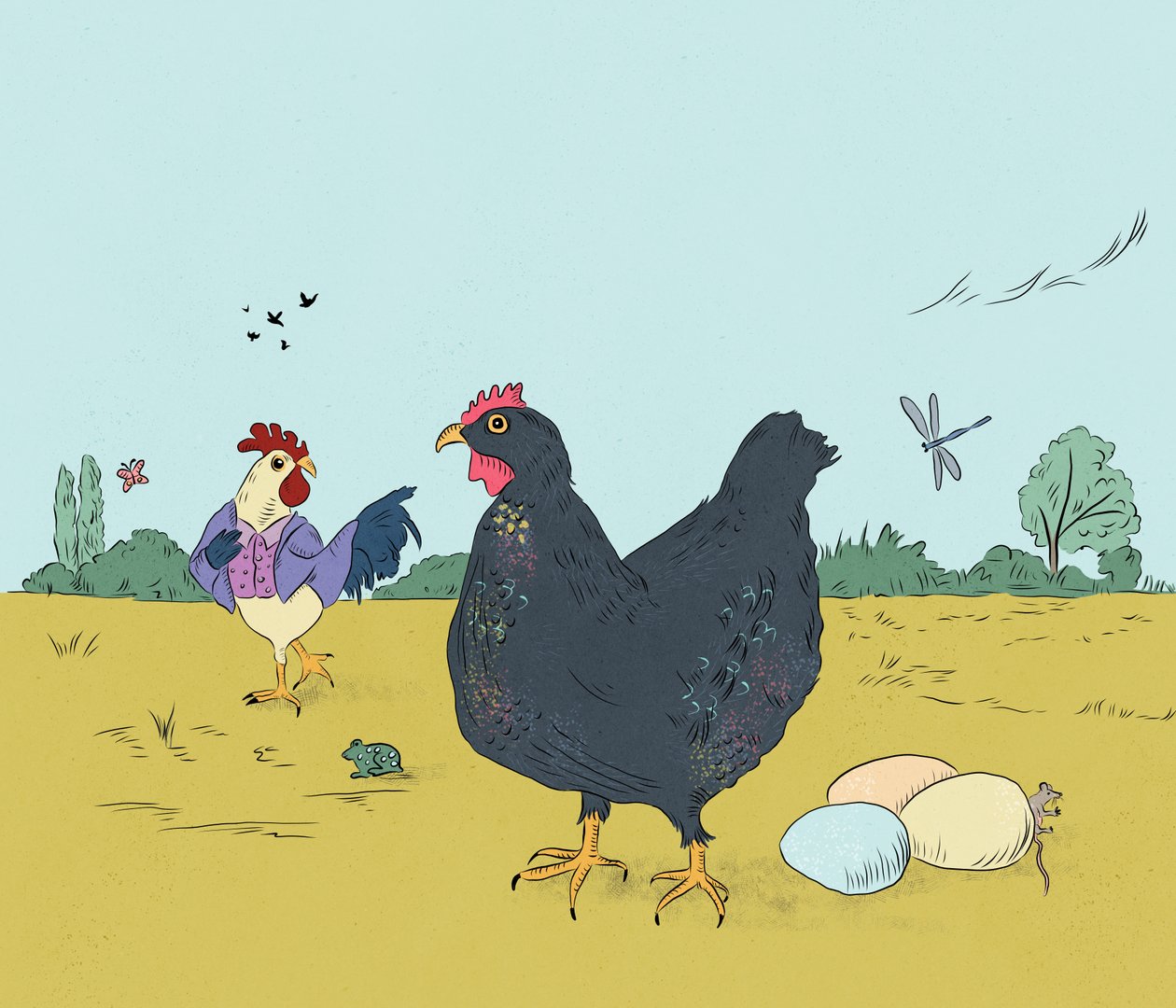 Higgledy Piggledy, 2020 (digital) de Roberta Murray