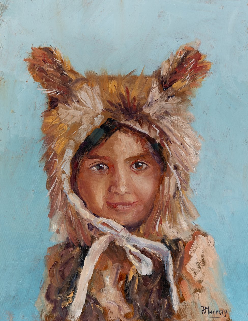 Monster Sweet And Fair, 2017 (óleo sobre painel) de Roberta Murray