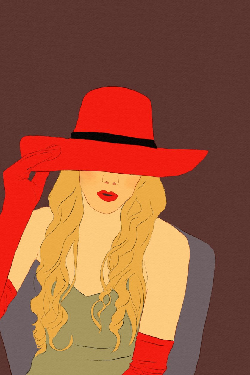 Red Velvet, 2022 (digital) de Roberta Murray