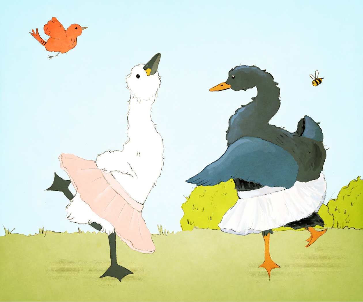 Lago dos Cisnes, 2020 (digital) de Roberta Murray