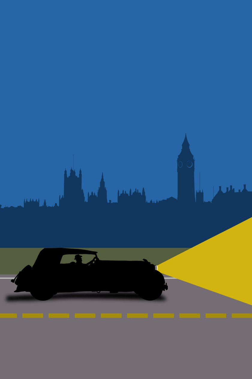 The Bentley, 2022 (digital) de Roberta Murray